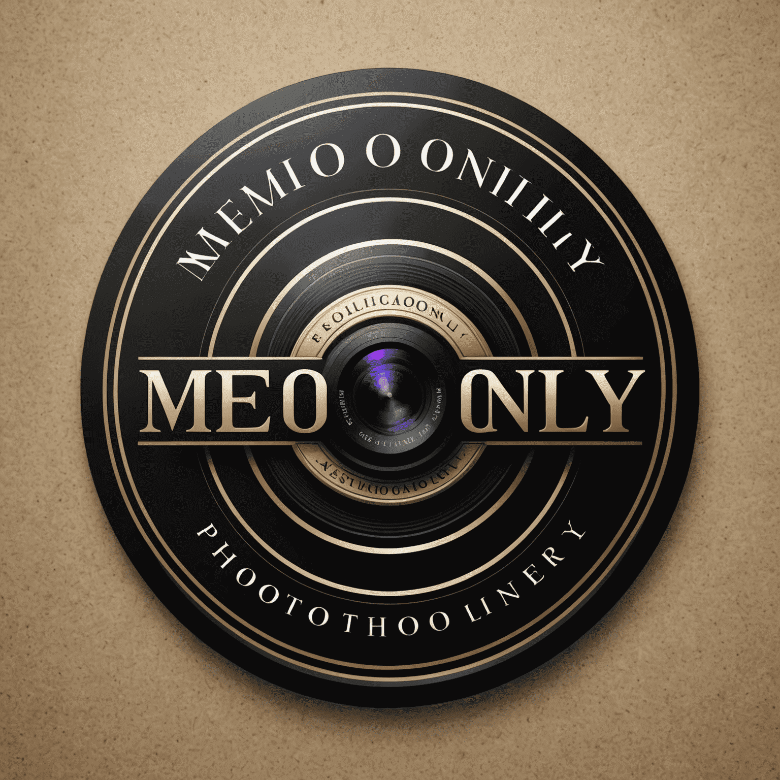 Memoonly - Profesyonel Fotoğraf Stüdyosu Logosu